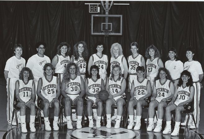 1990 1991 Women s Basketball Cardinals Hall Of Champions